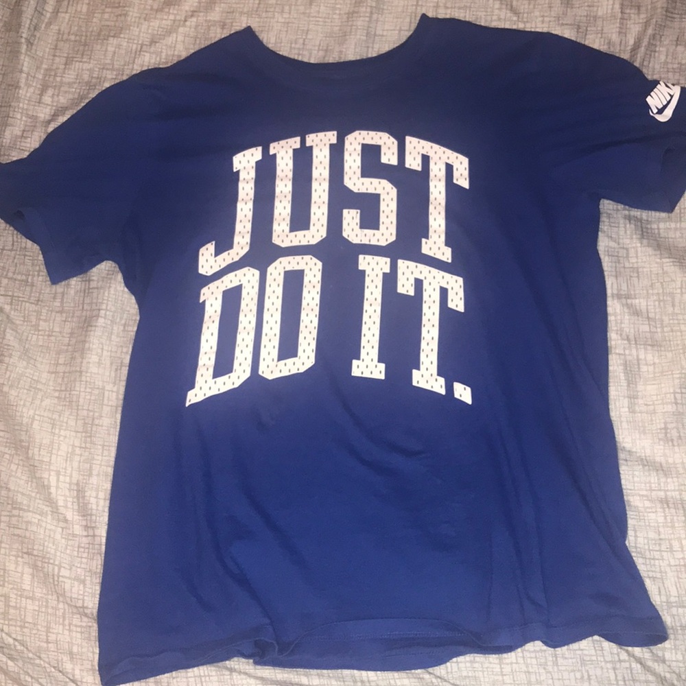 Mens Blue Nike Shirt